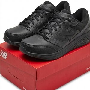 ​NIB New Balance 928v3 Rollbar Stability Walking Shoes Women’s 8 Black Leather